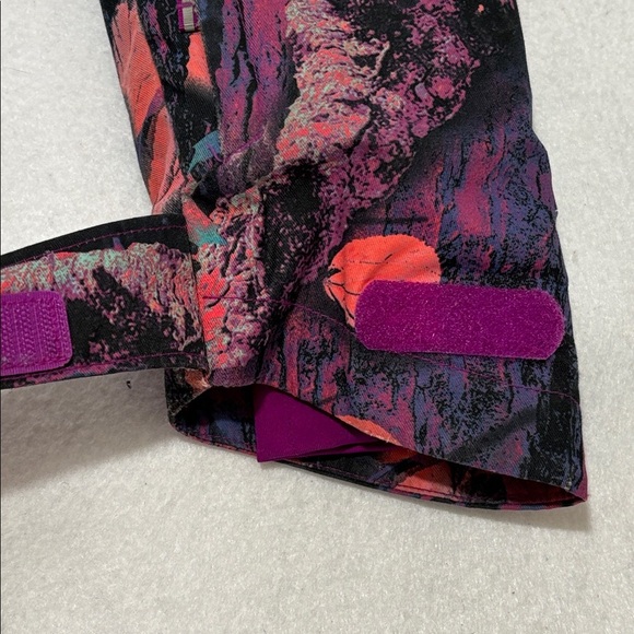 Columbia Multicolor Abstract Jacket kids ski jacket L - Picture 12 of 12